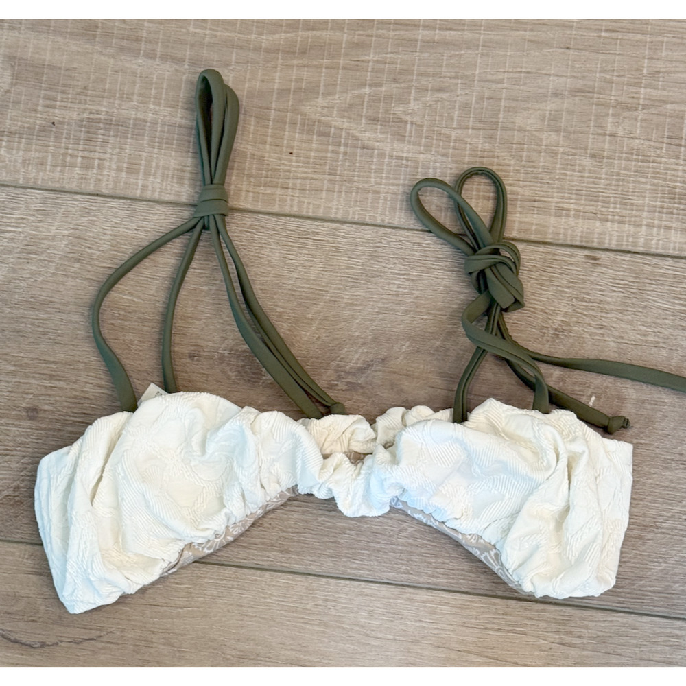 FREE PEOPLE FREE-EST PERRI BIKINI TOP GINNY SHORTIE BOTTOMS SWIMSUIT SET XS S - Picture 12 of 13